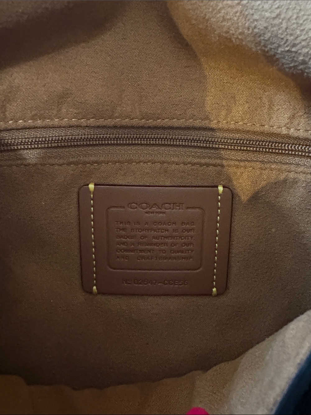 Coach Large Etta Flap Bag - Picture 7 of 7